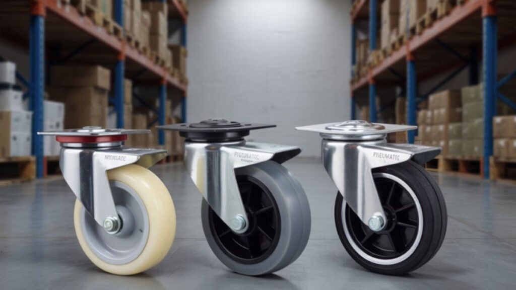 How Pneumatic Casters Are Reshaping Modern Industrial Mobility